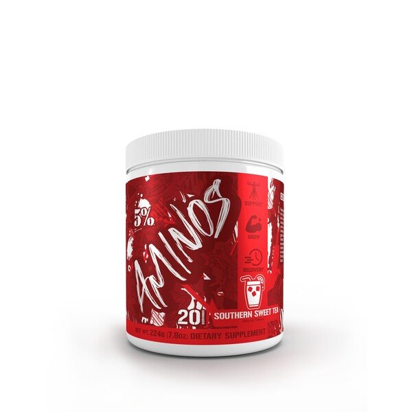 Aminos - Code Red, Southern Sweet Tea - 224g - 5% Nutrition