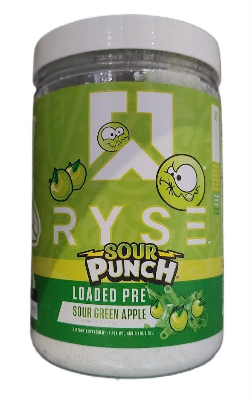 Loaded Pre, Sour Punch Sour Green Apple - 459g - RYSE