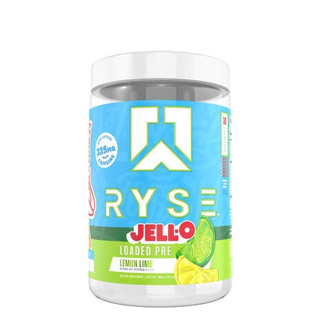 Loaded Pre, Jell-O Lemon Lime - 390g - RYSE