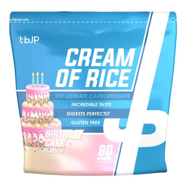 Cream of Rice, Birthday Cake - 2000g - Trained by JP