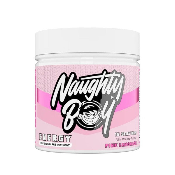 Energy, Pink Lemonade - 195g - Naughty Boy