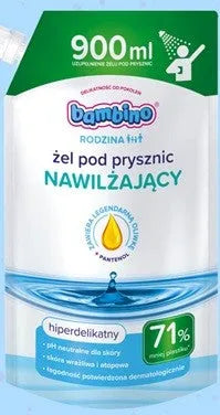 BAMBINO Family Moisturizing Shower Gel 900 ml - Vaikui ir mamai