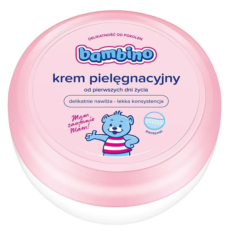 BAMBINO Vaikų ir kūdikių maitinamasis kremas 200 ml su d-Panthenoliu - Kosmetika