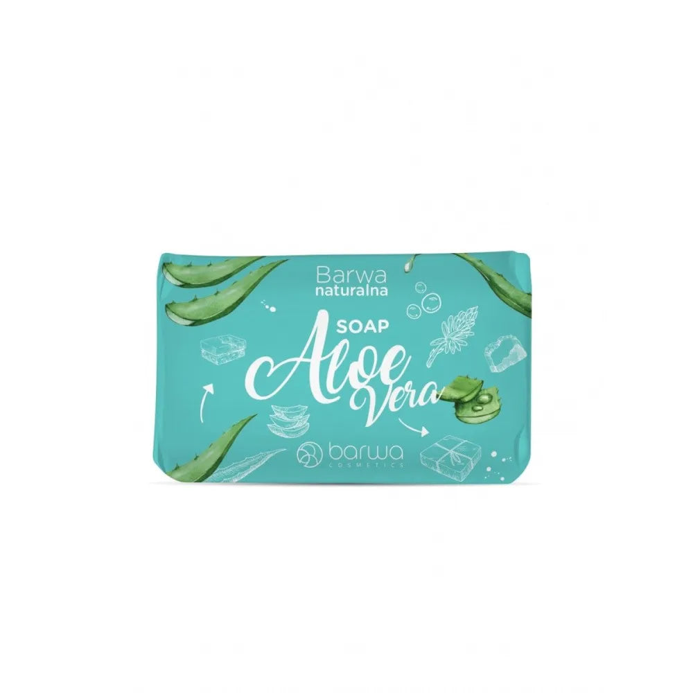 BARWA Natural Aloe Vera bar soap 100g natūralus muilas su alaviju - Kosmetika