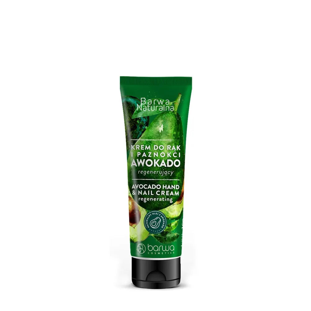 BARWA NATURAL AVOCADO HAND CREAM 100ML rankų kremas - Kosmetika
