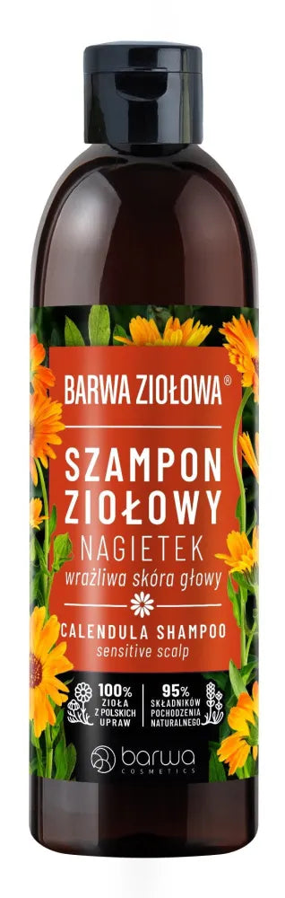 BARWA Natural Marigold Plaukų Šampūnas 250 ml - Kosmetika