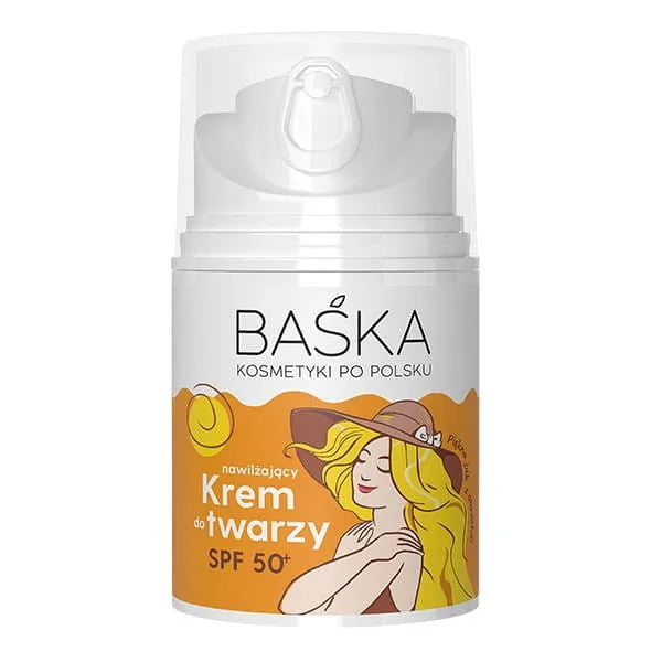 BAŚKA Drėkinantis Veido Kremas SPF 50+ 50 ml - Kosmetika