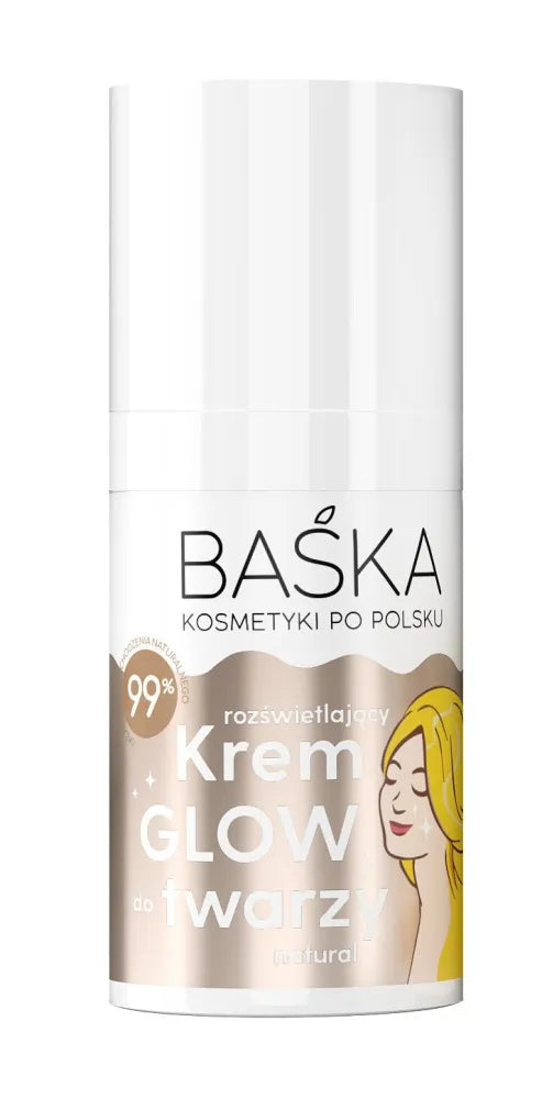 BAŚKA Face Cream - GLOW Natūralus 30 ml - Kosmetika