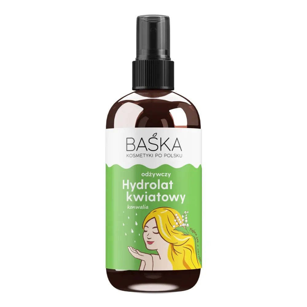 BAŚKA Maistingas gėlių hidrolatas veidui - lelijos slėnyje 100 ml - Kosmetika