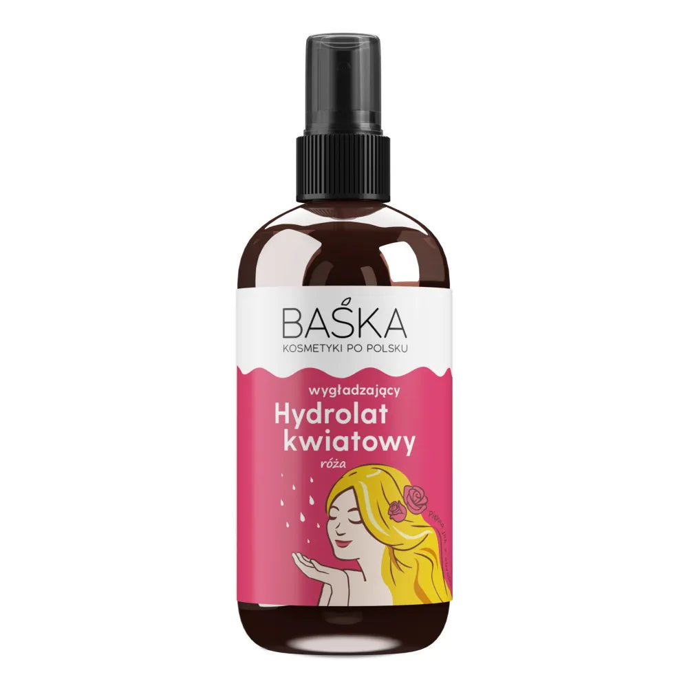 BAŚKA Smoothing gėlių hidrolatas veidui - rožė 100 ml - Kosmetika