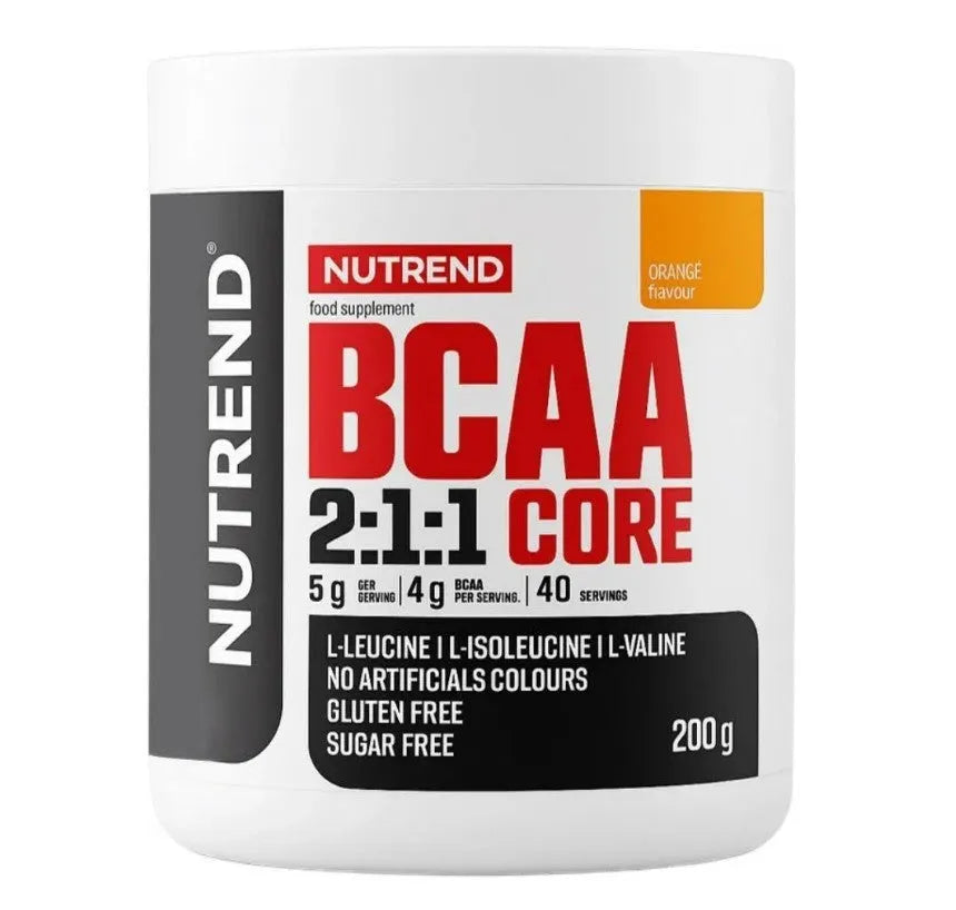 BCAA 2:1:1 Core Orange - 200g - Nutrend - Sporto papildai