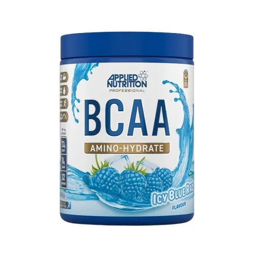 BCAA Amino-Hydrate Icy Blue Raz - 450g - Applied Nutrition - Sporto papildai