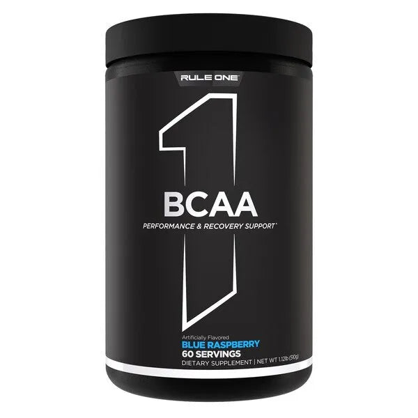 BCAA Blue Raspberry - 510g - Rule One - Sporto papildai