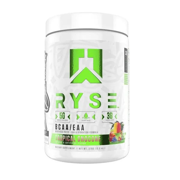BCAA + EAA Tropical Snocone - 378g - RYSE - Sporto papildai