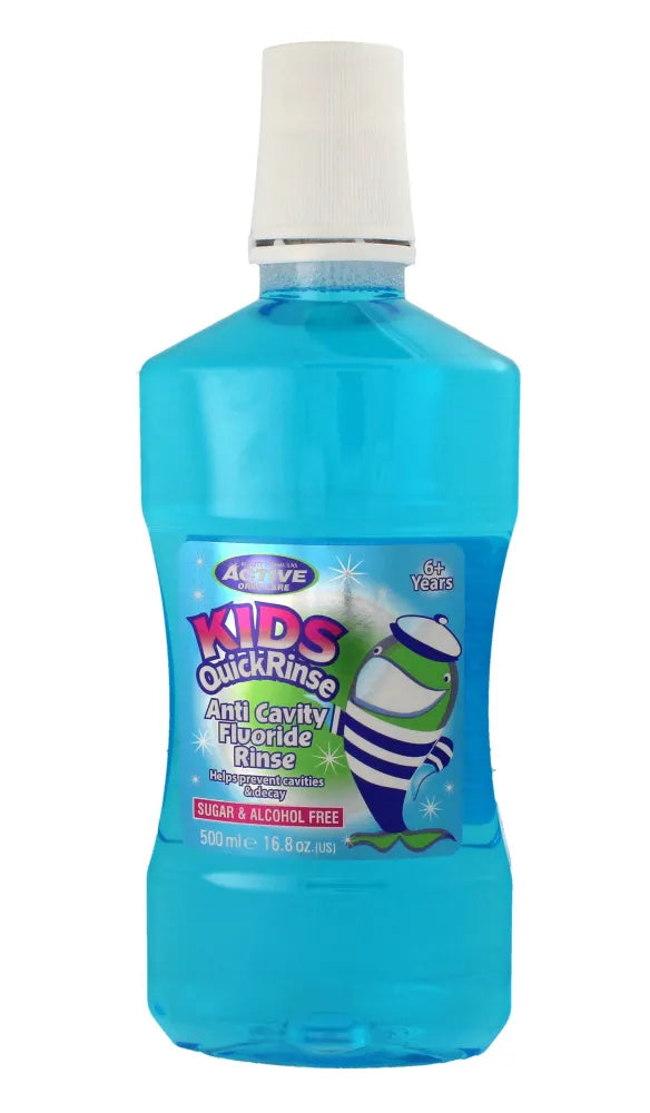 Beauty Formulas Active Oral Care Mouthwash for Children Greitas skalavimas 500ml - Kosmetika
