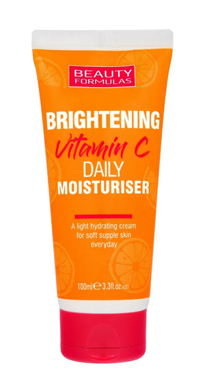 Beauty Formulas Brightening Vitamin C Drėkinamasis ir Šviesinantis Kremas su Vitaminu Dienai 100ml - Kosmetika