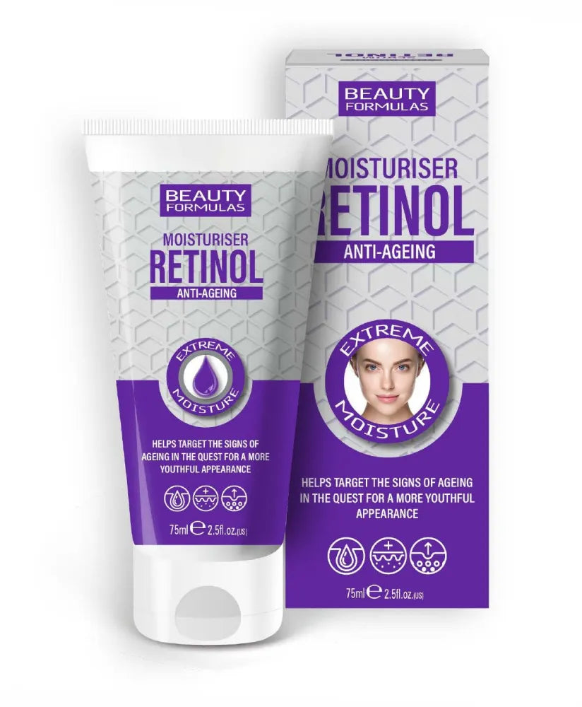 BEAUTY FORMULAS Retinol Anti-ageing Drėkinamasis Kremas su Retinoliu - Kosmetika