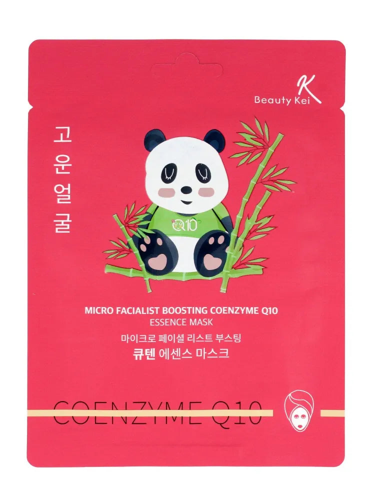 BEAUTY KEI Coenzyme Q10 veido kaukė 1 vnt - Kosmetika