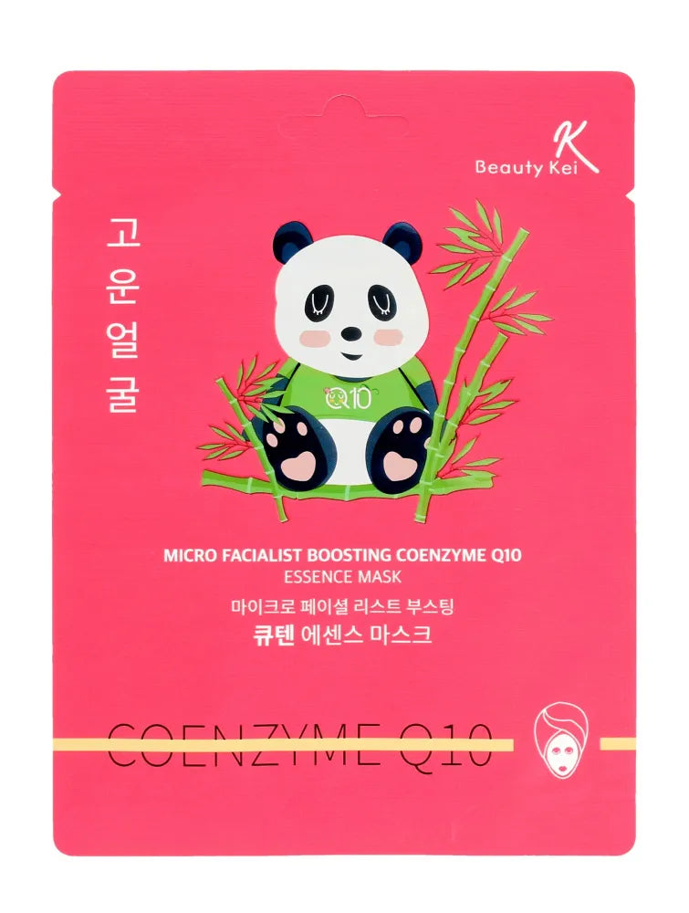BEAUTY KEI Coenzyme Q10 veido kaukė 1 vnt - Kosmetika
