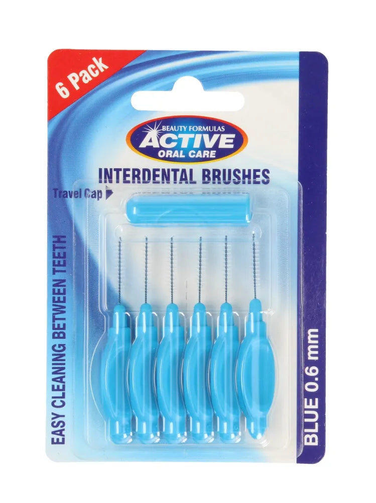BEAUTY TEETH valymo lazdelės Active d/prest.6vnt 0.60mm - Kosmetika