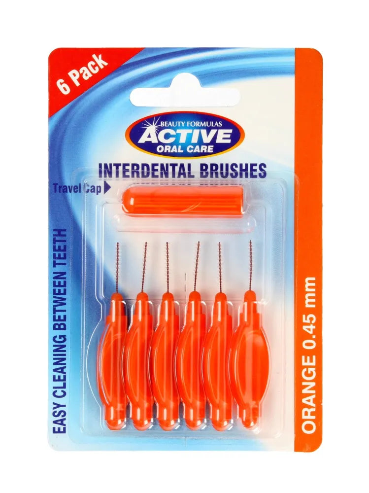 BEAUTY Teeth valymo lazdelės Active d/przest.6vnt 0.45mm - Kosmetika