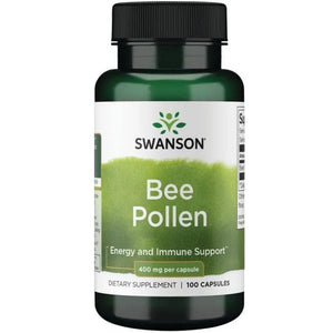 Bee Polen - 400 mg - N100 - Bičių žiedadulkės - Swanson - Papildai