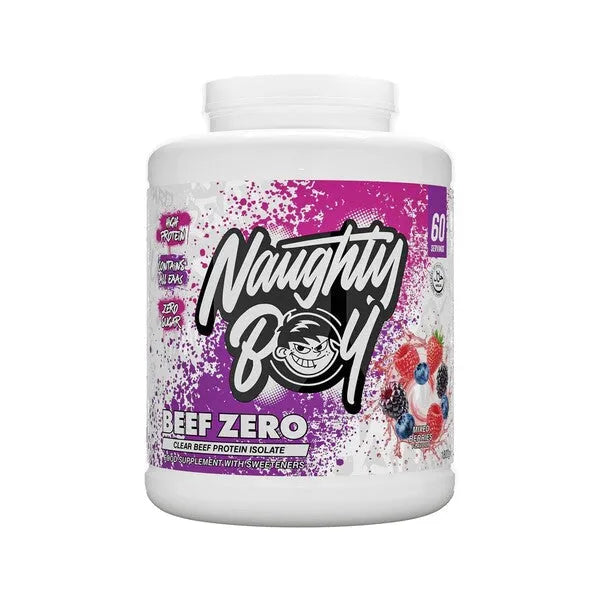 Beef Zero Mixed Berries - 1800g - Naughty Boy - Sporto papildai