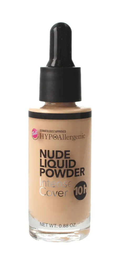 Bell hipoalerginis pudra skystame nude skystos pudros nr. 03 Natūralus 25g - Kosmetika