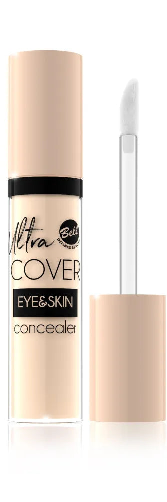 Bell Korektor intensyviai dengiantis skystis Ultra Cover Eye & Skin No. 02 Light Sand 5g - Kosmetika