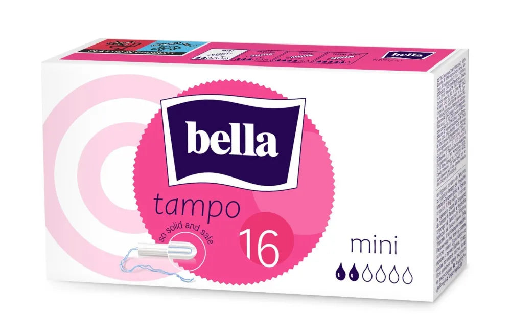BELLA Premium Comfort Mini Tampons 16 pcs. - Intymi higiena