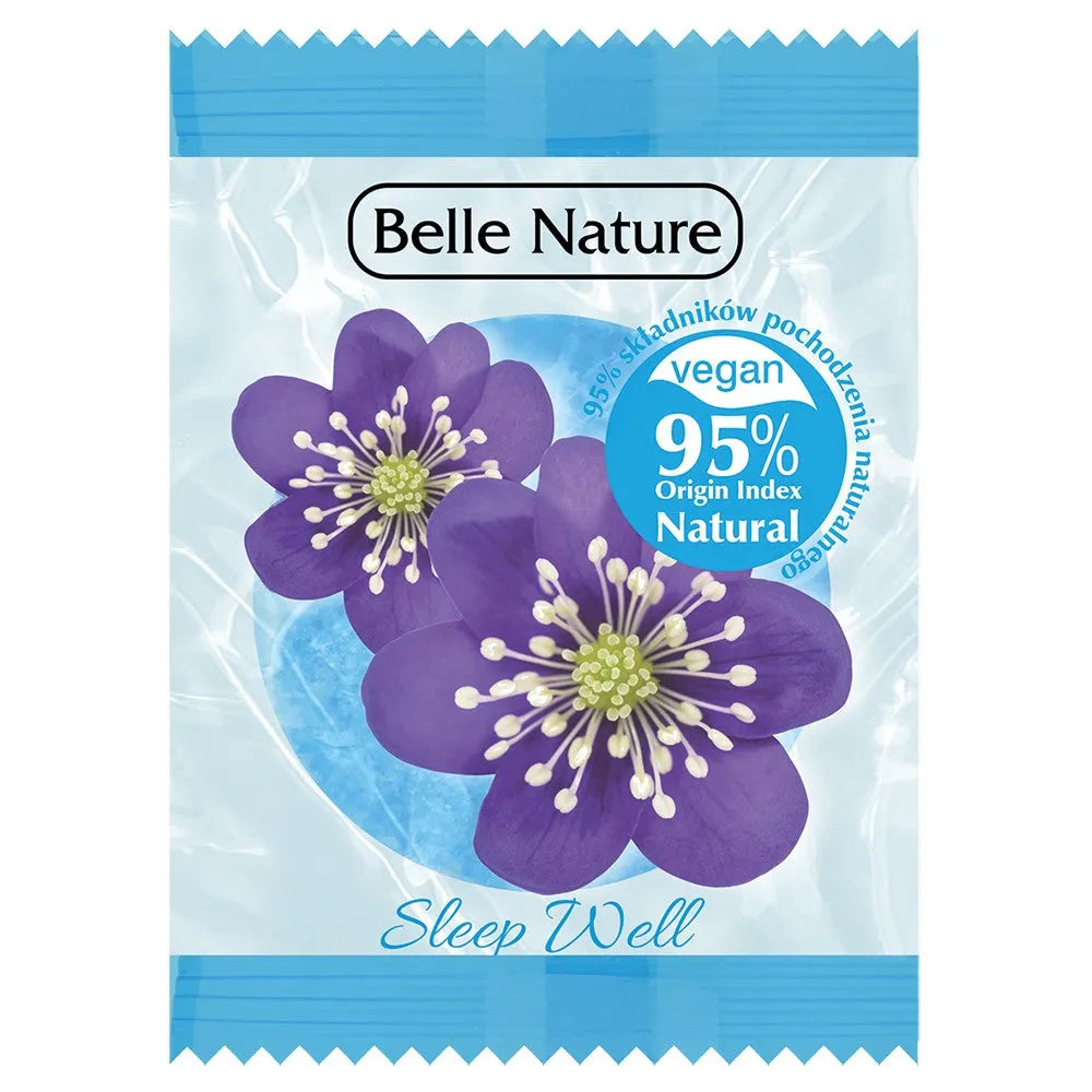 BELLE NATURE Sparkling bath pastille - Sleep Well 24 g - Higiena
