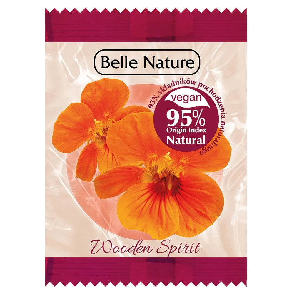 BELLE NATURE Sparkling bath pastille - Wooden Spirit 24 g - Higiena
