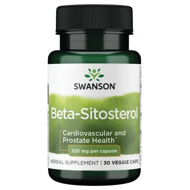 Beta-Sitosterol - 320 mg - N30 - Beta sitosterolis - Swanson - Papildai