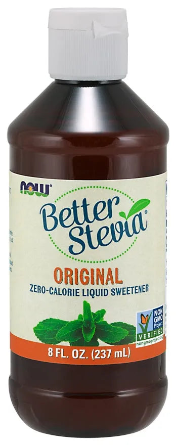 Better Stevia Liquid - 237 ml - NOW Foods - Papildai