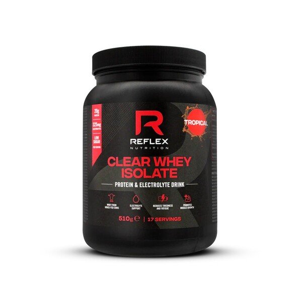 Clear Whey Isolate, Tropical - 510g - Reflex Nutrition