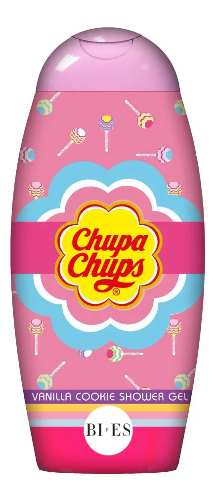BI-ES Chupa Chups Vanilla Cookie Shower Gel 250ml - Vaikui ir mamai