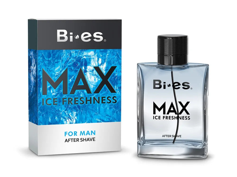 Bi-es Max Ice Freshness for men Aftershave 100ml vyriškas - Kosmetika