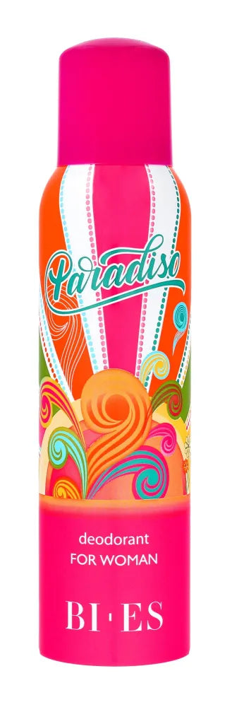 Bi-es Paradiso Moteriškas dezodorantas purškiklis - 150ml - Kosmetika