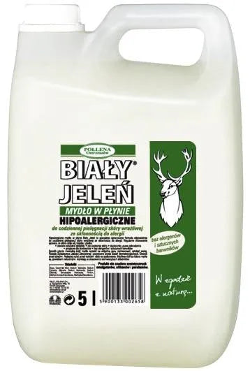 Biały Jeleń Hipolerginė skystas muilas 5l - Kosmetika