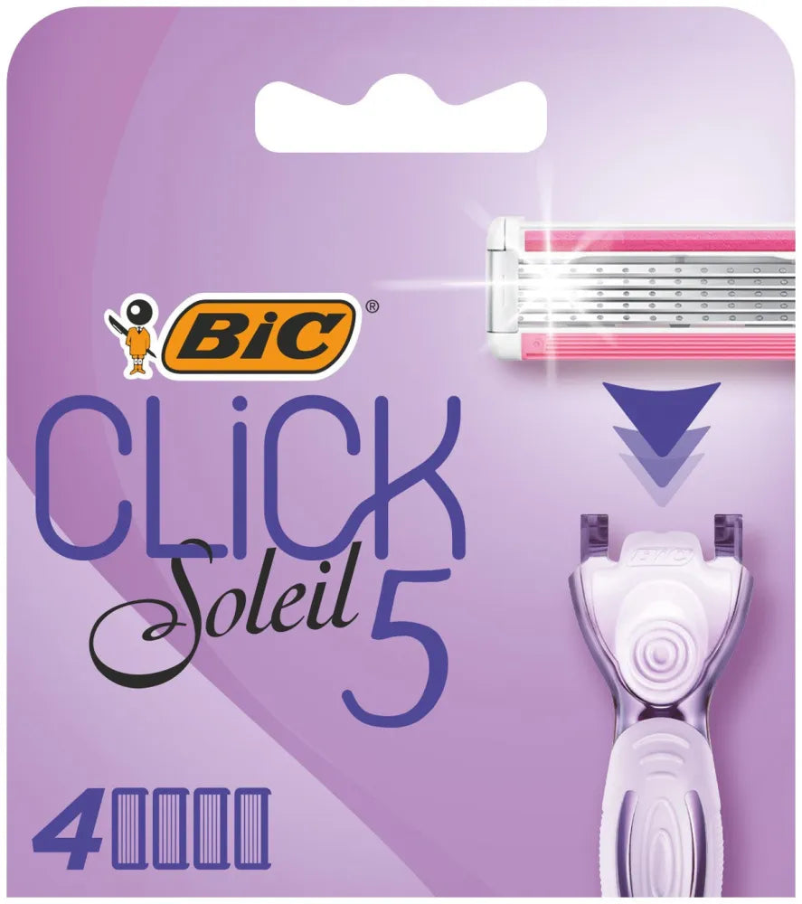 Bic System Cartridge’ai moterims Click Soleil skustuvui 5 1op.-4vnt. - Kosmetika