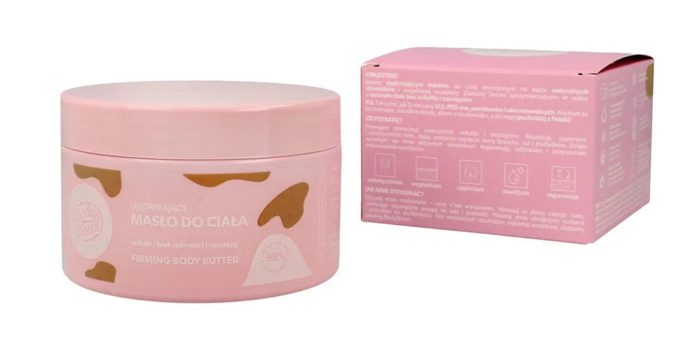 Bielenda Body Boom Stangrinantis kūno sviestas 250ml - Kosmetika