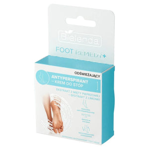 BIELENDA Foot Remedy + Antiperspirant-Foot kremas - gaivinamasis 50ml - Kosmetika