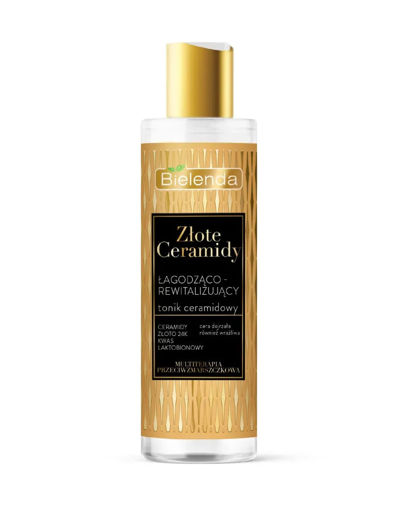 BIELENDA Golden Ceramides Raminantis-atjauninantis ceramidų tonikas 200ml - Kosmetika
