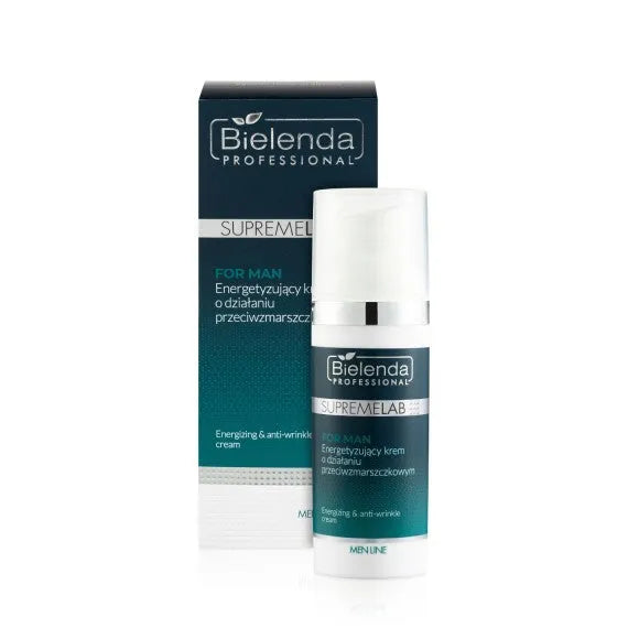 BIELENDA PROFESSIONAL MEN Energizing Cream.p/wrinkle.50ml - Kosmetika