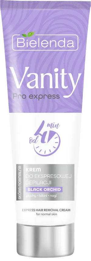 Bielenda Vanity Pro Express Cream for Hair Removal Black Orchid - normaliai odai 75ml - Kosmetika