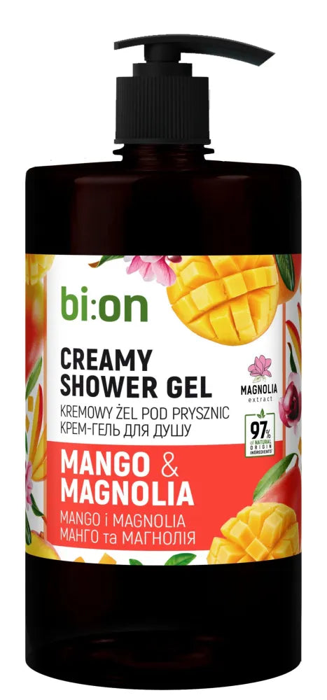BIO NATURELL Mango and Magnolia Cream Shower Gel 946 ml - Kosmetika