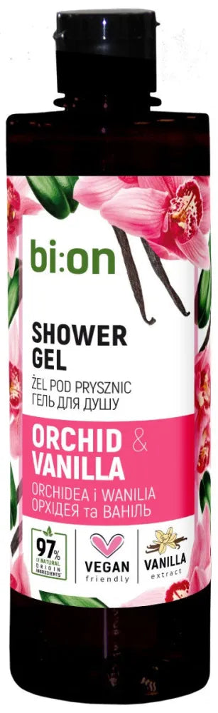BIO NATURELL Orchid and Vanilla Cream Shower Gel 473 ml - Kosmetika