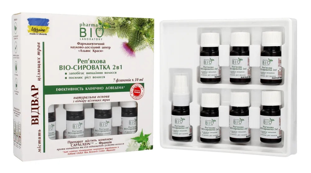 Bio Pharma Laboratory Serum 2w1 su varnalėšų ekstraktu 1op.(10mlx7) - Kosmetika