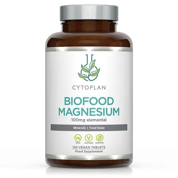 Biofood Magnesium - 120 vegan tabs - Cytoplan - Papildai