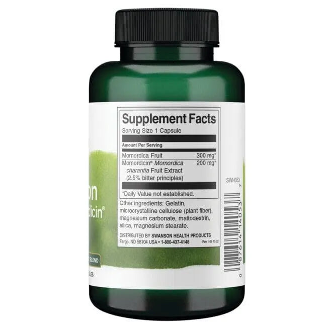 Bitter Melon Featuring Momordicin - N120 - Swanson - Papildai